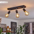 Vintage Decken Lampen Flur Strahler drehbare Wohn Schlaf Zimmer Leuchten schwarz