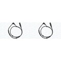 2X MAGNETI MARELLI ABS-SENSOR RADDREHZAHL ABS-FÜHLER VORNE passend für OPEL ADAM