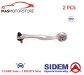 LINKS RECHTS QUERLENKER SATZ VORNE OBERE HINTEN SIDEM 37972 2PCS H NEU