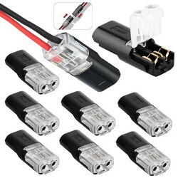 10X Auto Stecker Steckverbindung Steckverbinder 2 Polig Wasserdicht KFZ Kabel~