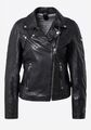 Gipsy BIKER Leder Jacke 'Perfecto' schwarz Gr.S Damen Neuwertig 