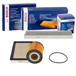 BOSCH FILTERSATZ PAKET passend für MINI R50 R52 R53 COOPER S 163+170 PS