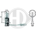 DIEDERICHS Glühlampe, Fernscheinwerfer  u.a. für ABARTH, ABARTH, ABARTH, ABARTH