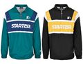 Starter Black Label Herren Trainingsjacke Half Zip Retro Jacke Sportjacke