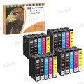 20x Patronen Für Epson 604 XL XP-2200 2205 3200 3205 4200 4205 WF-2950 2930 2935