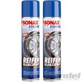 2x 400ml SONAX XTREME REIFENGLANZSPRAY REIFENPFLEGE REIFENGLANZ WET LOOK