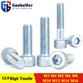 12.9 Verzinkter Stahl Zylinderschraube DIN 912 Innensechskant Zylinder Kopf