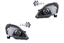 Scheinwerfer Set Halogen passend für Opel Zafira B 05-08 H7 H1 Nebel Leuchtmi.