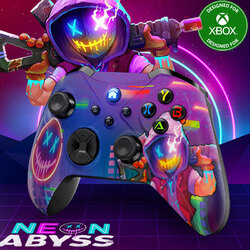 Neon Abyss Gamepad Für Microsoft Xbox One,Series XS,WIN10/11 Wireless Controller