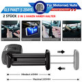 2X Auto Kopfstütze Telefon Halter Mount Haken Rücksitz Universal Handy Halterung