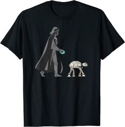 Star Wars Darth Vader the Dog Walker Meme T-Shirt von XS bis 5XL