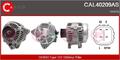 CASCO Lichtmaschine Generator 100A 12V für Toyota RAV 4 II 2.0 4WD 2.4