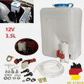 Scheibenwaschanlage Universal 12V Wischwasserbehälter 1.5L Waschflasche Reiniger