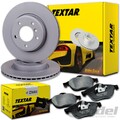 TEXTAR BREMSSCHEIBEN + BELÄGE VORNE passend für FIAT ABARTH 500e Elektro EV