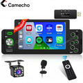 DAB+ 5" 1Din Wireless Carplay/Android Auto Autoradio Navi Touchscreen Bluetooth