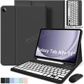 Hülle mit Bluetooth QWERTZ Tastatur für Samsung Galaxy Tab S10 S9 S8 S7 A9+ A8