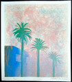 David Hockney Lithographie Handgefertigt COA Original Sign. op Nummeriert Hand