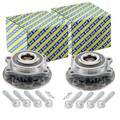 2X SNR RADLAGER-SATZ HINTEN VORNE PASSEND FÜR ALFA ROMEO 159 BRERA LINKS+RECHTS