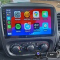 DAB+ CarPlay Autoradio Android 15 4+64G Navi Kam Für Opel Vivaro B Fiat Talento