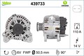 Lichtmaschine Generator Lima VALEO ORIGINS NEW OE TECHNOLOGIE 439733 für VW SEAT