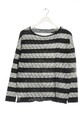 ESPRIT Langarm-Bluse Damen Bluse Gr. DE 40 schwarz-hellgrau Casual-Look