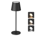Aipsun Dimmbare LED akku Tischleuchte mit 5500mAh Wiederaufladbar Warmweiß(2700k