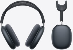 APPLE AirPods Max 2024 Bluetooth Kopfhörer mit Mikrofon Kopfbügel Schwarz