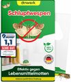 anwerk® Schlupfwespen gegen Lebensmittelmotten 1 bis 25 Karten x 4 Lieferungen