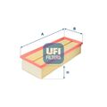 UFI Luftfilter 30.187.00 Filtereinsatz für VW SKODA AUDI SEAT TIGUAN PASSAT B6 3