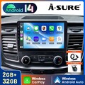 DAB Für 1 Din Ford Transit Custom 2018-2023 Android 14 Autoradio GPS CarPaly 32G