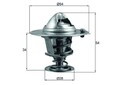 MAHLE THERMOSTAT KÜHLMITTEL 88°C passend für HYUNDAI ACCENT COUPE CRETA ELANTRA