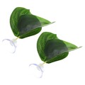  2 Pcs Aquarium Künstliche Pflanzen Reptilienbedarf Simuliertes Pflanzendekor