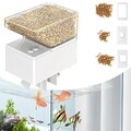 Automatischer Fischfutterspender Futterautomat Aquarium mit LCD-Anzeige,Timer