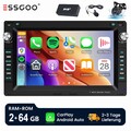 DAB 2+64G Carplay Android Autoradio Für VW Polo 9N Jetta Golf 4 Passat B5 T5 KAM