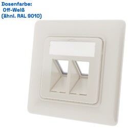 Cat7 Netzwerkdose CAT 7 Unterputz Datendose Anschlussdose LAN Keystone cat6a⭐️⭐️⭐️⭐️⭐️1-2-3 - Fach🔥1000 MHz🔥10 Gbit/s🔥DE Händler