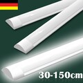 LED Feuchtraumleuchte Wannenleuchte Werkstattlampe Keller Büro 60/90/120/150cm