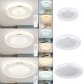 LED Tageslicht Leuchte Sternen-Effekt Decken Lampe Kristall Dimmer Fernbedienung