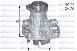 Wasserpumpe Kühlmittelpumpe Dolz für Opel Frontera A Chrysler 1993-1998 A341St