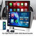 DAB+ Android 14 Autoradio Für Opel Astra J 2009-2014 Apple Carplay 4+64G +Kamera