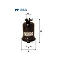 1x Kraftstofffilter FILTRON PP 863 passend für DAIHATSU MITSUBISHI TOYOTA