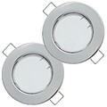 2er Set Modul LED Einbaustrahler | Flach | 5W | 230V | Loch= 55-65mm | ET=28mm🌶