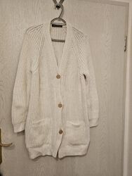 Iris von Arnim, wunderschöner Cotton Mantel, weiss, Neuwertig, elegant.