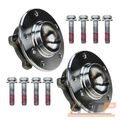 2x RADNABE RADLAGERSATZ VORNE FÜR BMW 1-ER E81 E82 E87 E88 3-ER E90 E91 E92 E93 