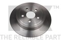 2x Bremsscheibe Hinterachse für CHRYSLER DODGE CIRRUS STRATUS Cabriolet