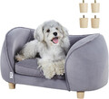 Haustiersofa, Hundecouch Für Kleine Hunde Und Katzen, Weiches Samtiges Hundesofa