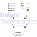 Zubehörsatz Feststellbremsbacken DELPHI hinten für FIAT DUCATO Kasten (244)