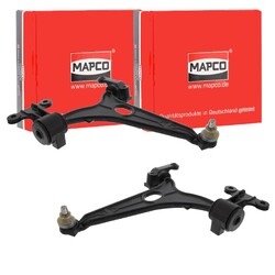 2x MAPCO QUERLENKER VORNE UNTEN L+R passend für CITROËN C8 FIAT ULYSSE LANCIA PH