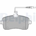DELPHI LP2282 Bremsbeläge Satz Bremsklötze Vorne passend für PEUGEOT 407 SW (6E)