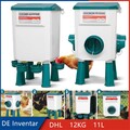 Futterautomat Hühner & Hühnertränke im Set Geflügel Futter Wasser Spender DE