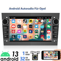 Für Opel Zafira B Corsa D Astra H Vivaro Vectra C GPS Navi Android 13 Autoradio